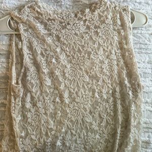 Lace tank